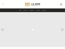 Tablet Screenshot of ldsons.com
